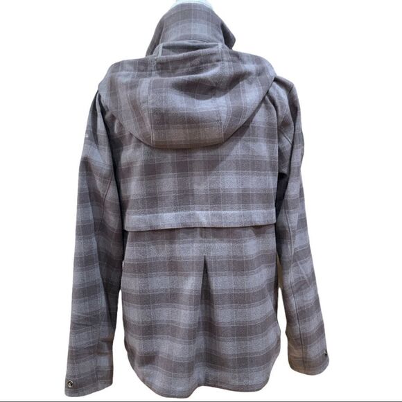 Columbia Sugar Creek Short Trench Plaid Flannel Jacket - Picture 4 of 4